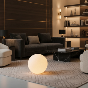 Frosted Globe Lamp
