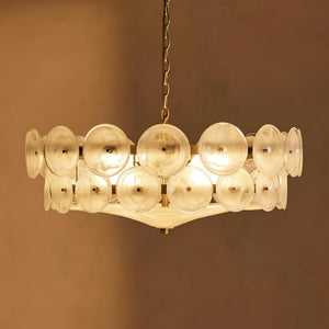 Halo Glass Chandelier