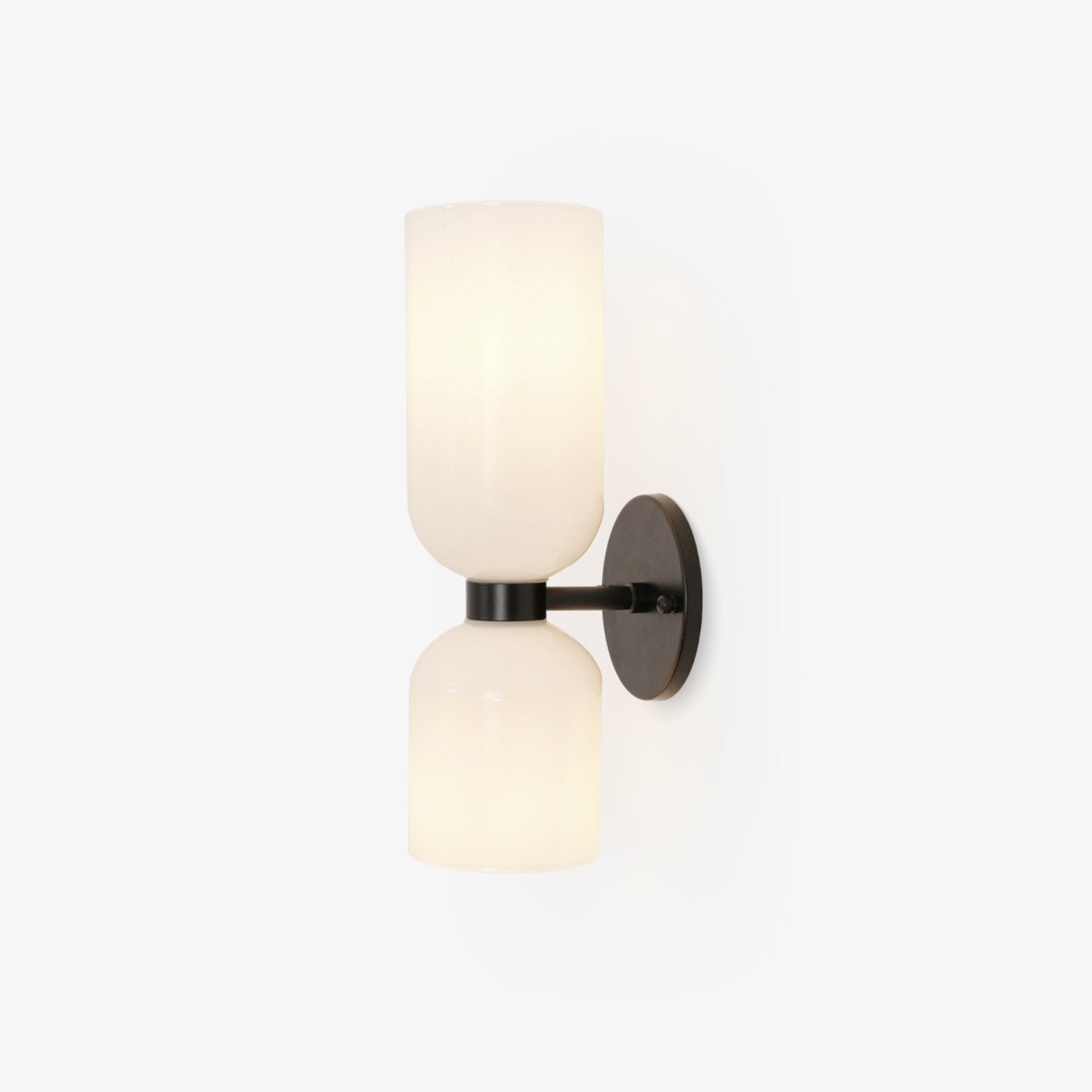 Dual Glass Wall Sconce