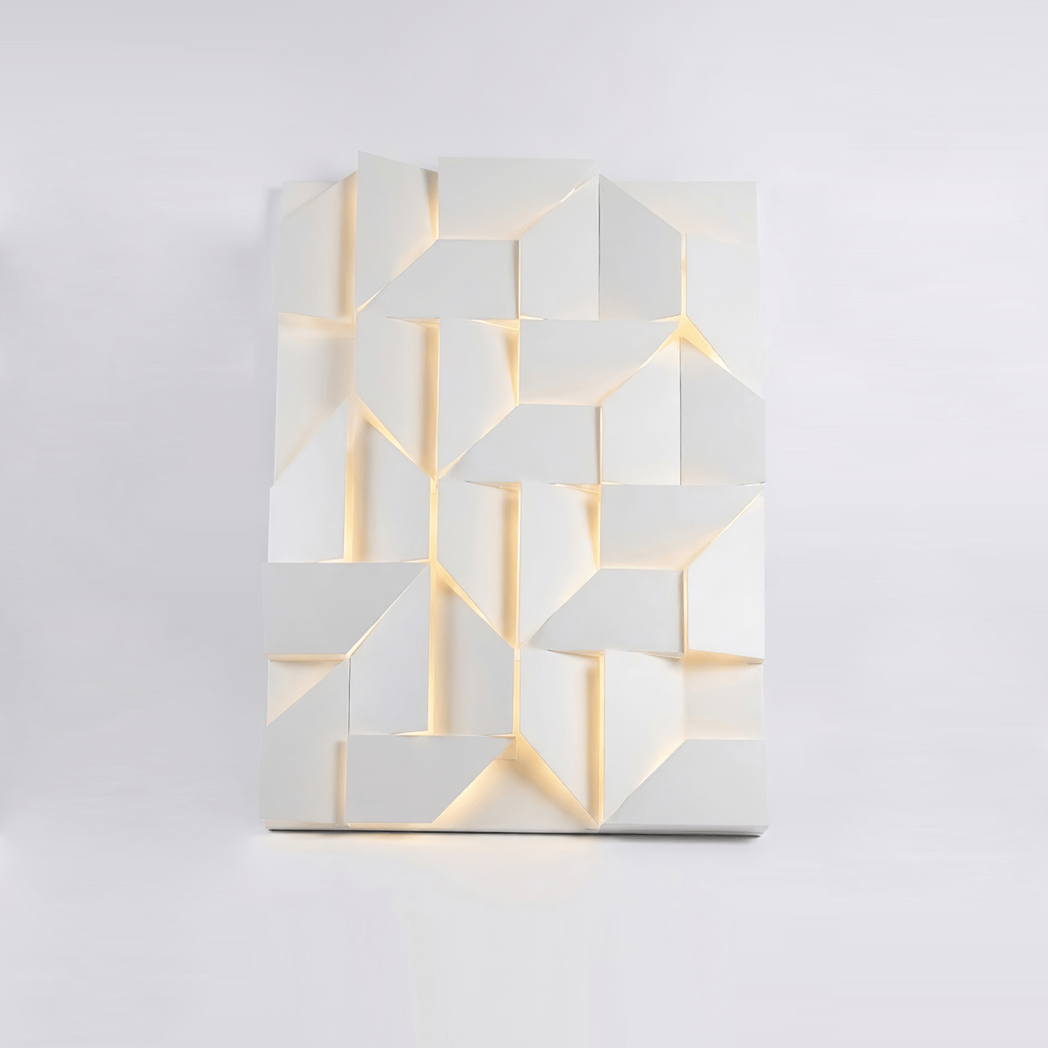 Faceted Panel Sconce
