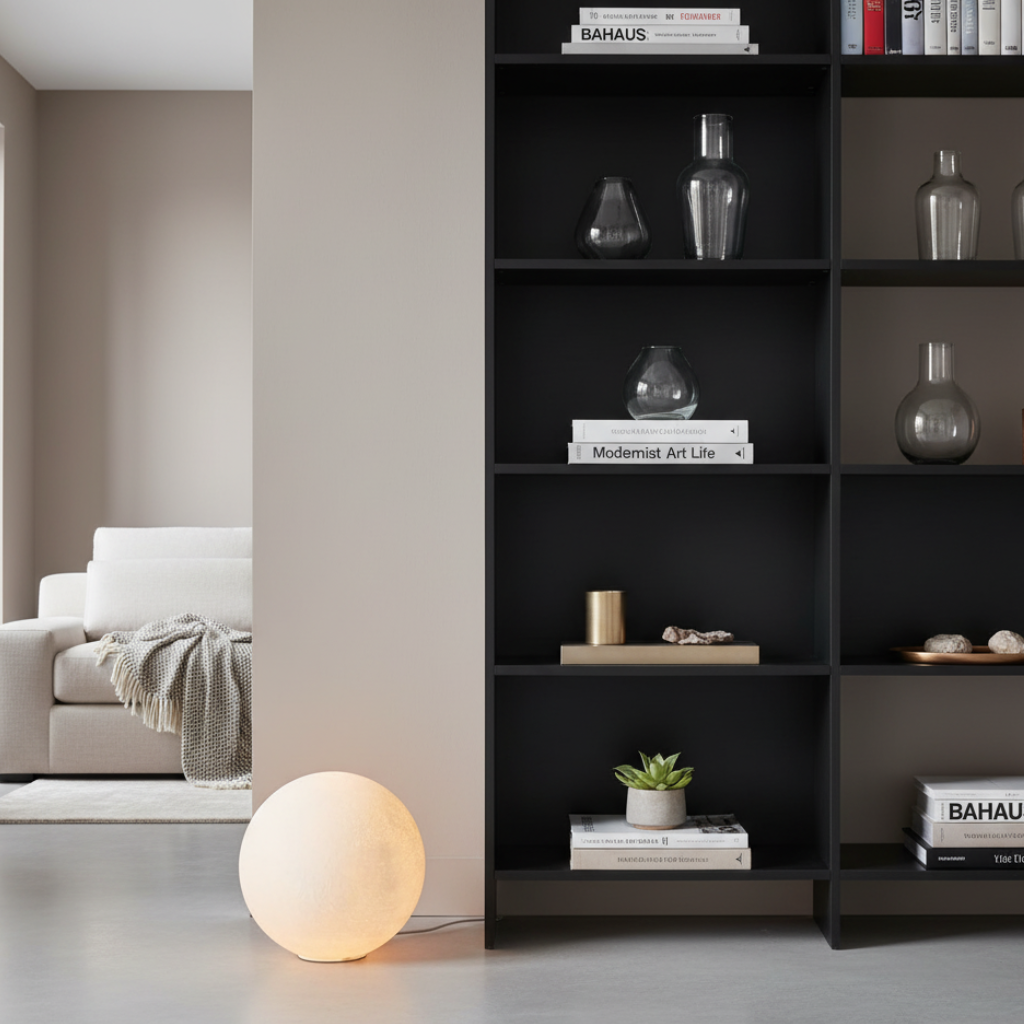 Frosted Globe Lamp