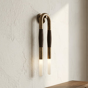 Sculpted Arc Sconce