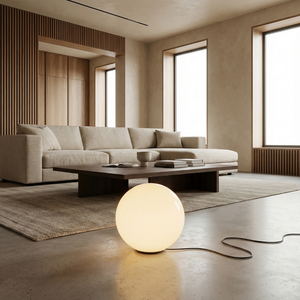 Frosted Globe Lamp