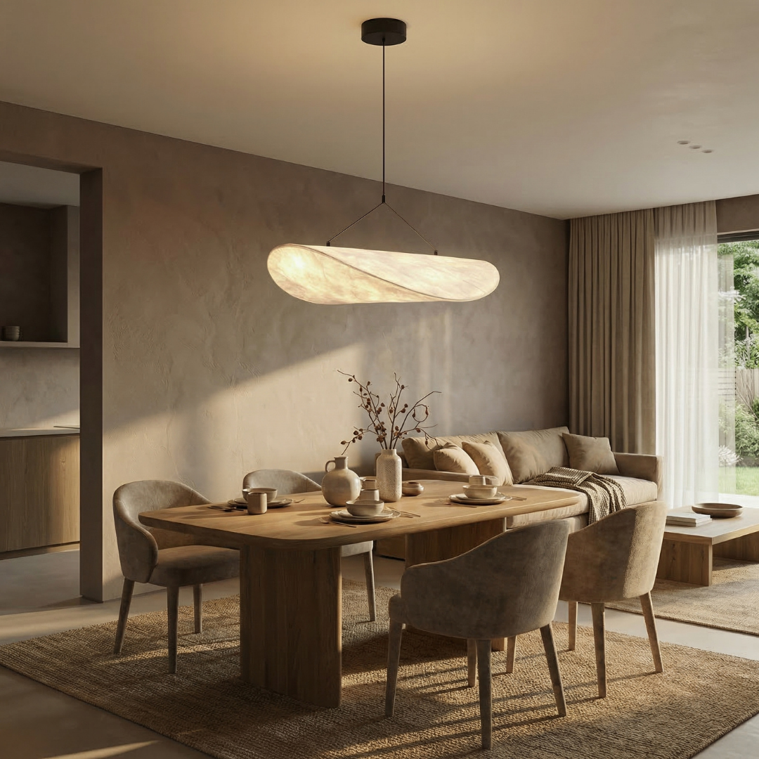 Silk Veil Pendant Light