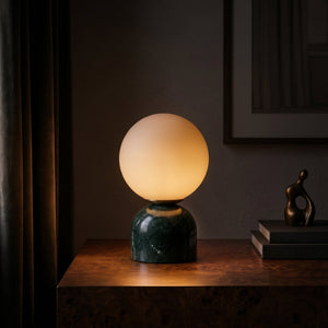 Marble Globe Lamp