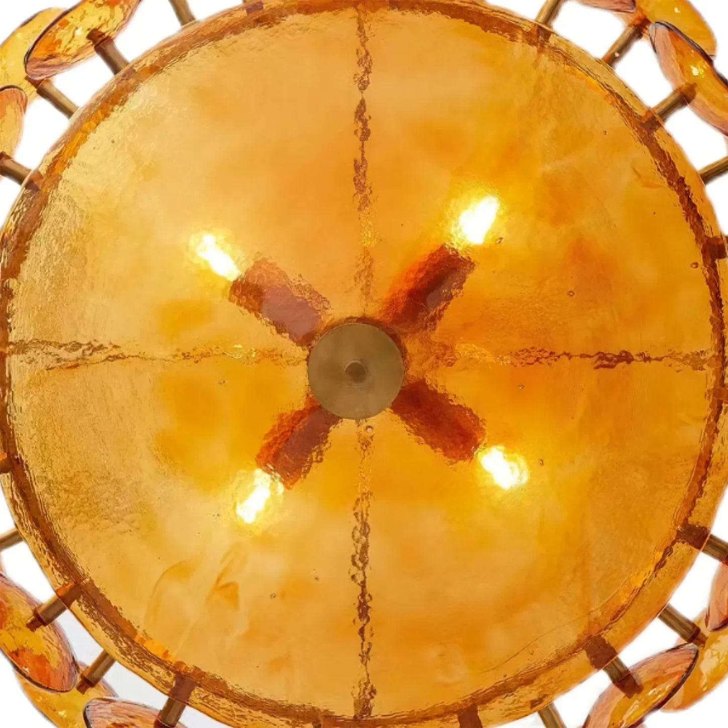 Halo Glass Chandelier