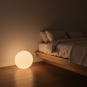 Frosted Globe Lamp