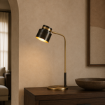 Brass Arc Task Lamp
