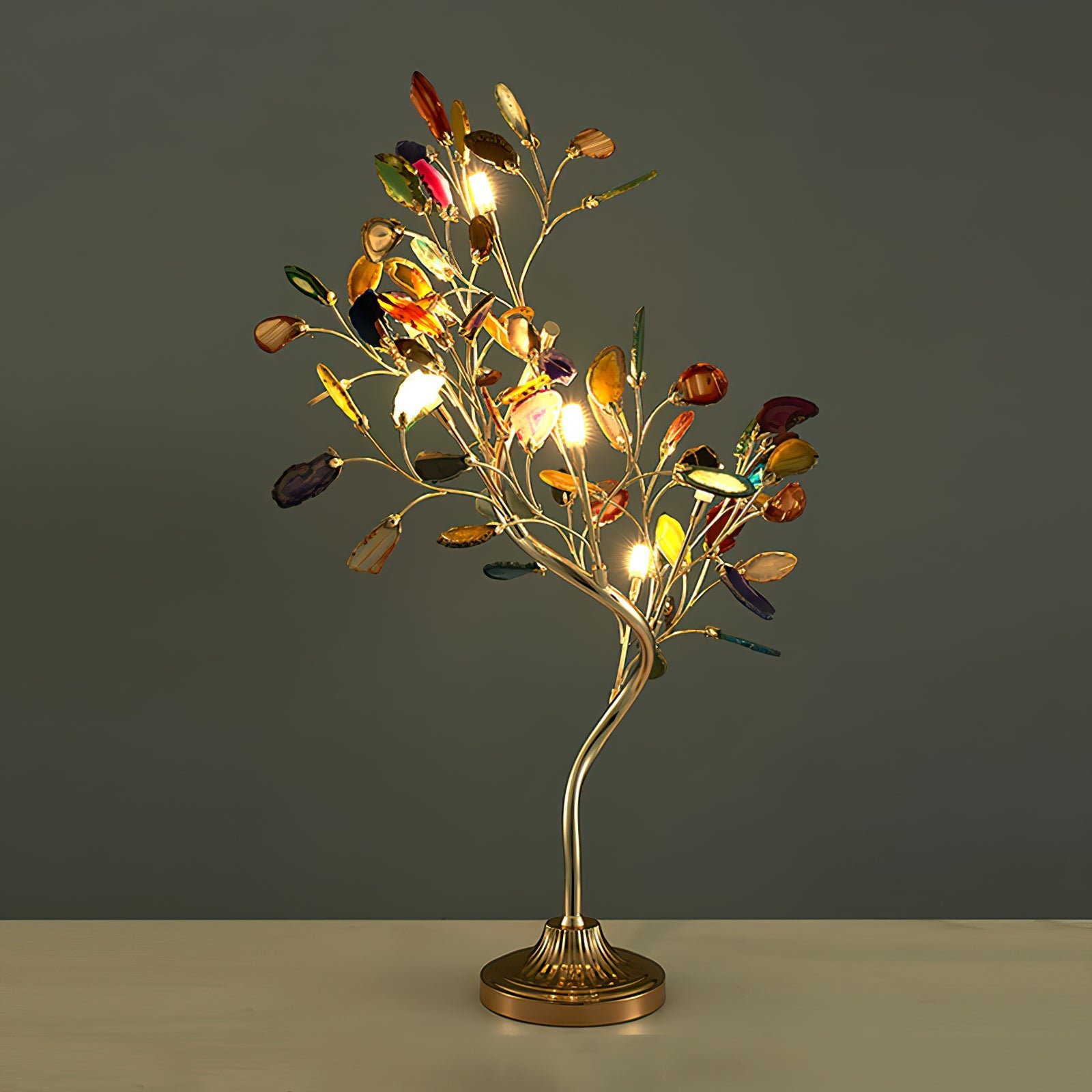 Agate Branch Table Lamp