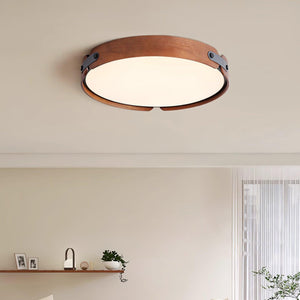 Wooden Halo Ceiling Light