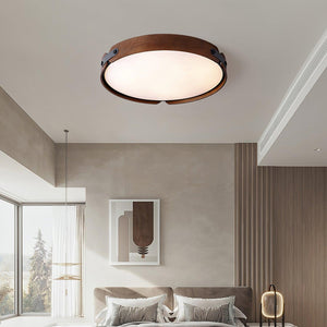 Wooden Halo Ceiling Light