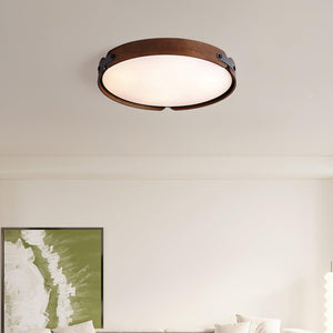 Wooden Halo Ceiling Light