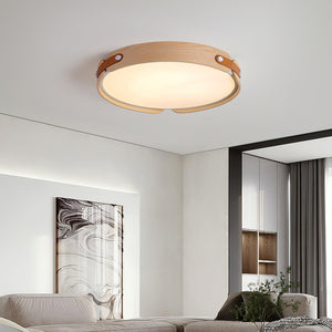 Wooden Halo Ceiling Light