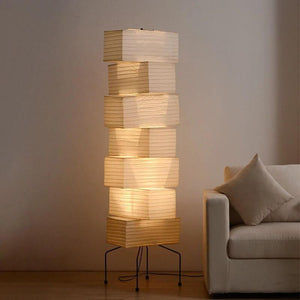 Stacked Paper Lantern Lamp