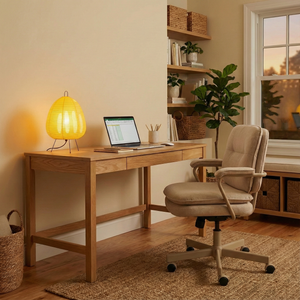 Ribbed Lantern Table Lamp