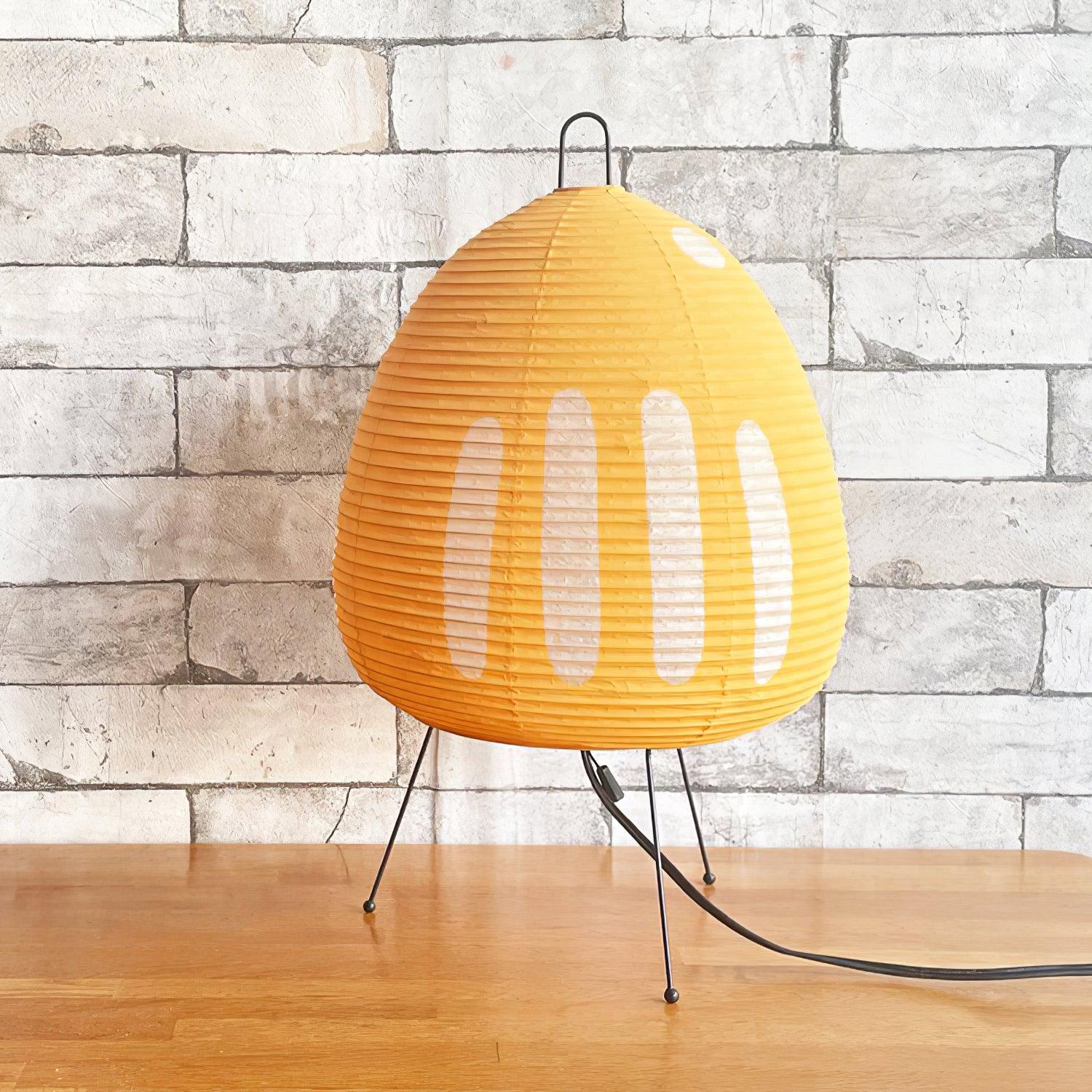 Ribbed Lantern Table Lamp