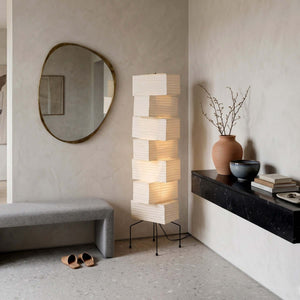Stacked Paper Lantern Lamp