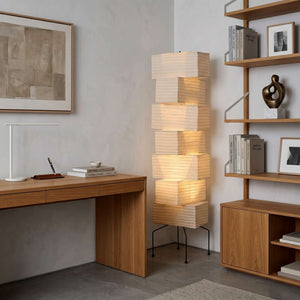 Stacked Paper Lantern Lamp