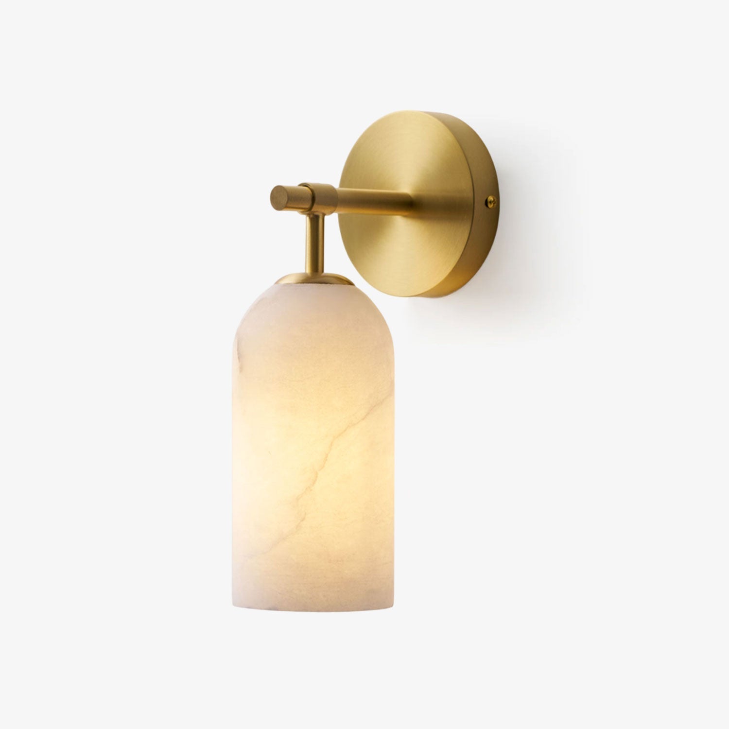 Alabaster Glow Sconce