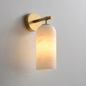 Alabaster Glow Sconce
