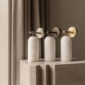 Alabaster Glow Sconce