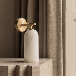 Alabaster Glow Sconce