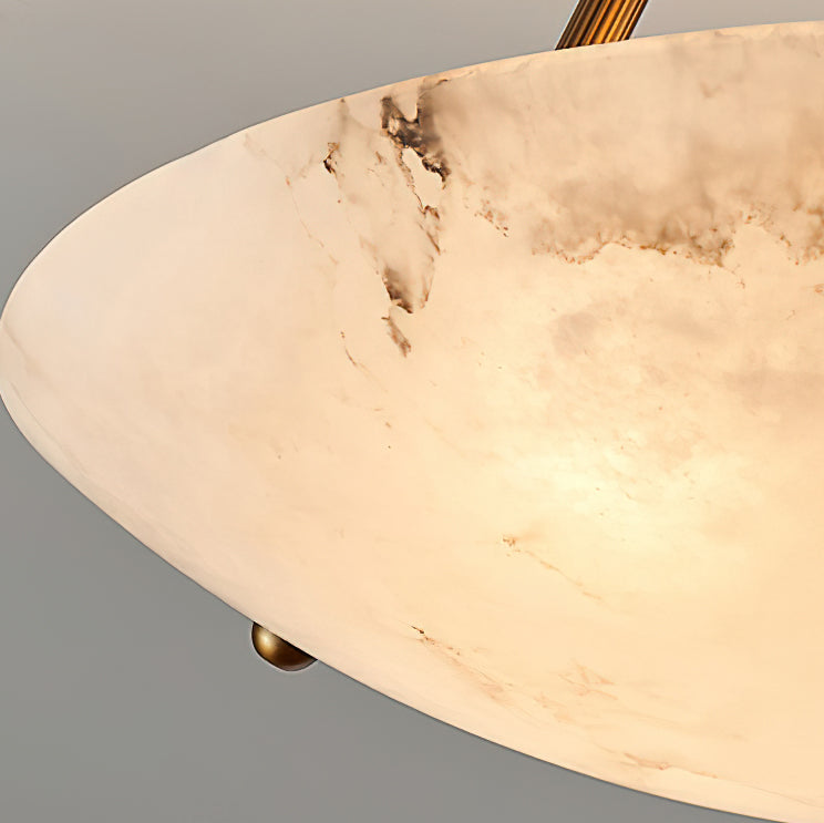 Alabaster Bowl Pendant