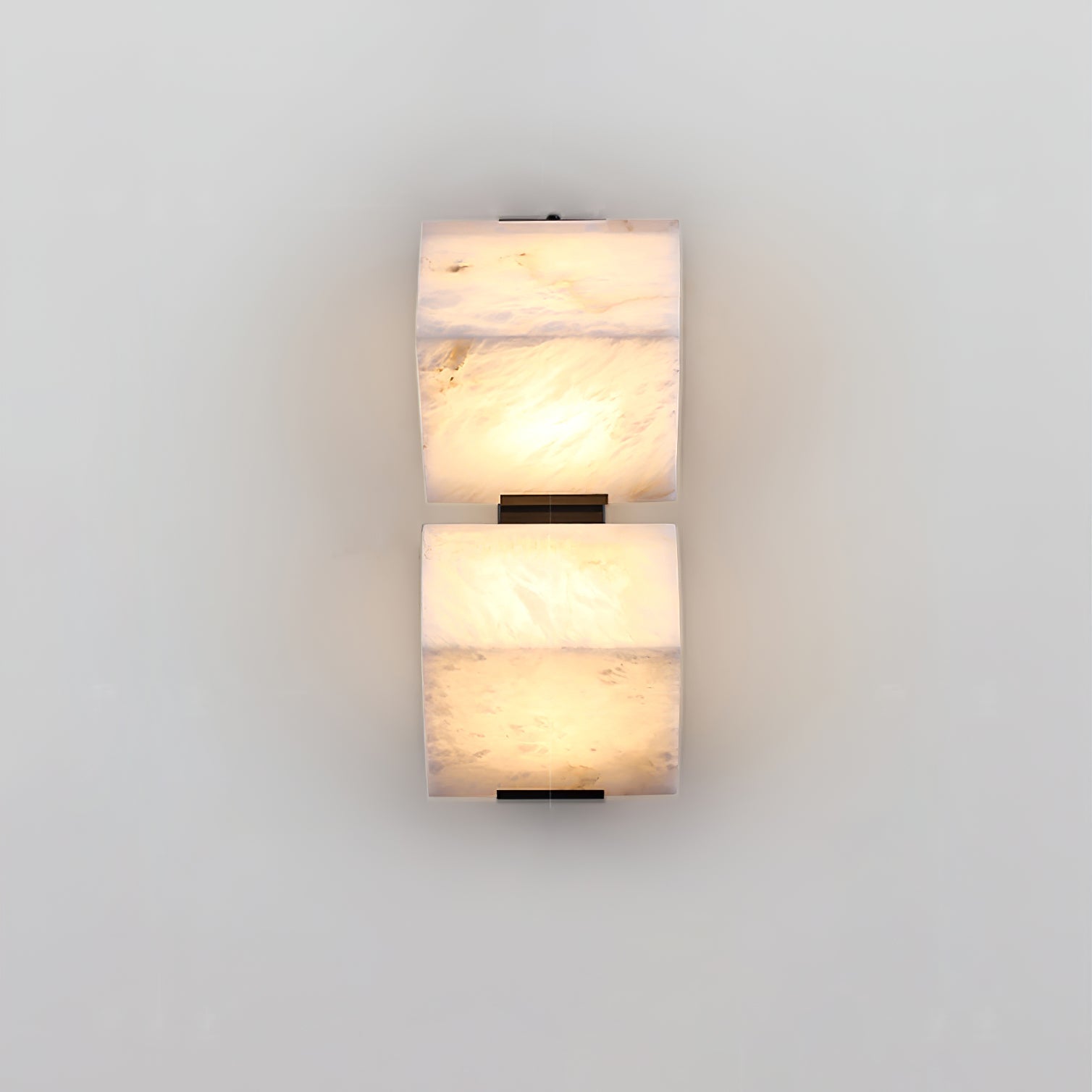Alabaster Tiered Wall Light