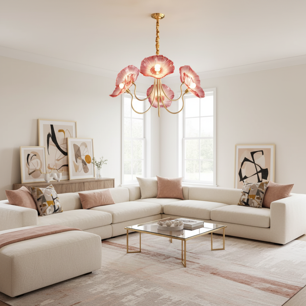 Floral Bloom Chandelier
