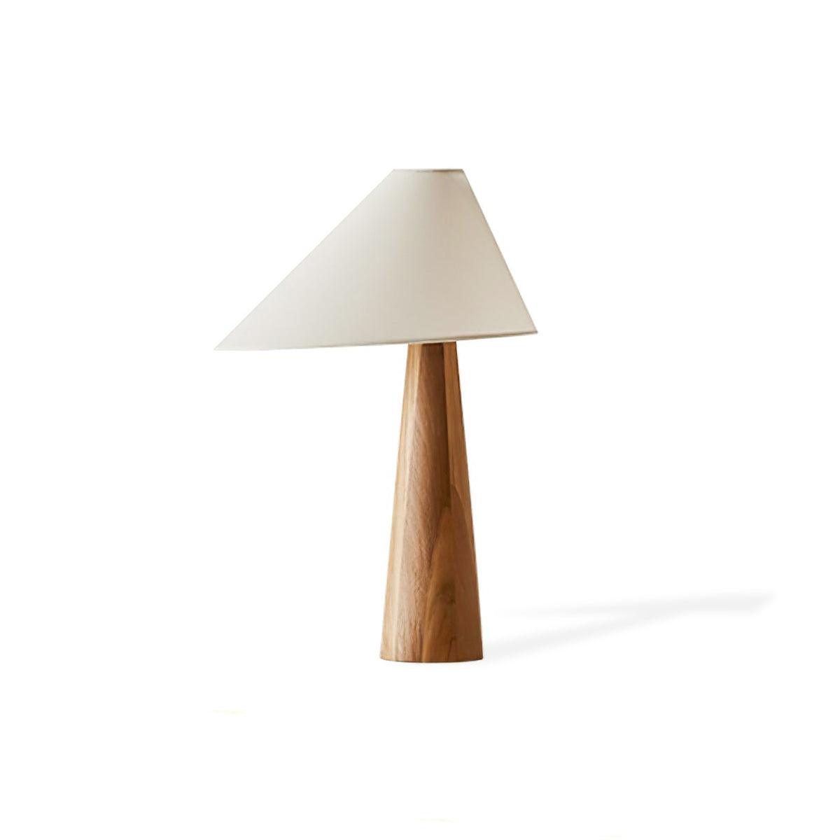 Vintage Wood Table Lamp
