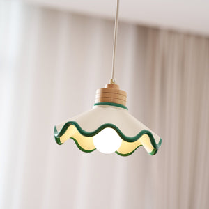 Scalloped Wave Pendant