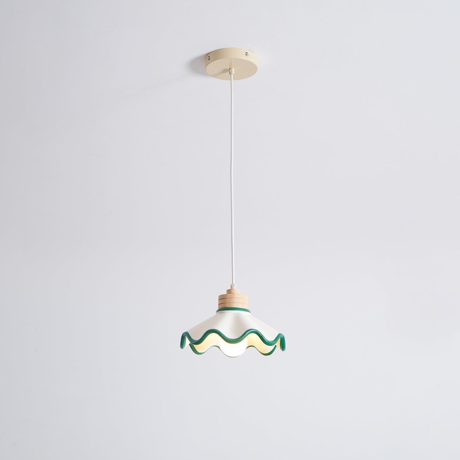 Scalloped Wave Pendant