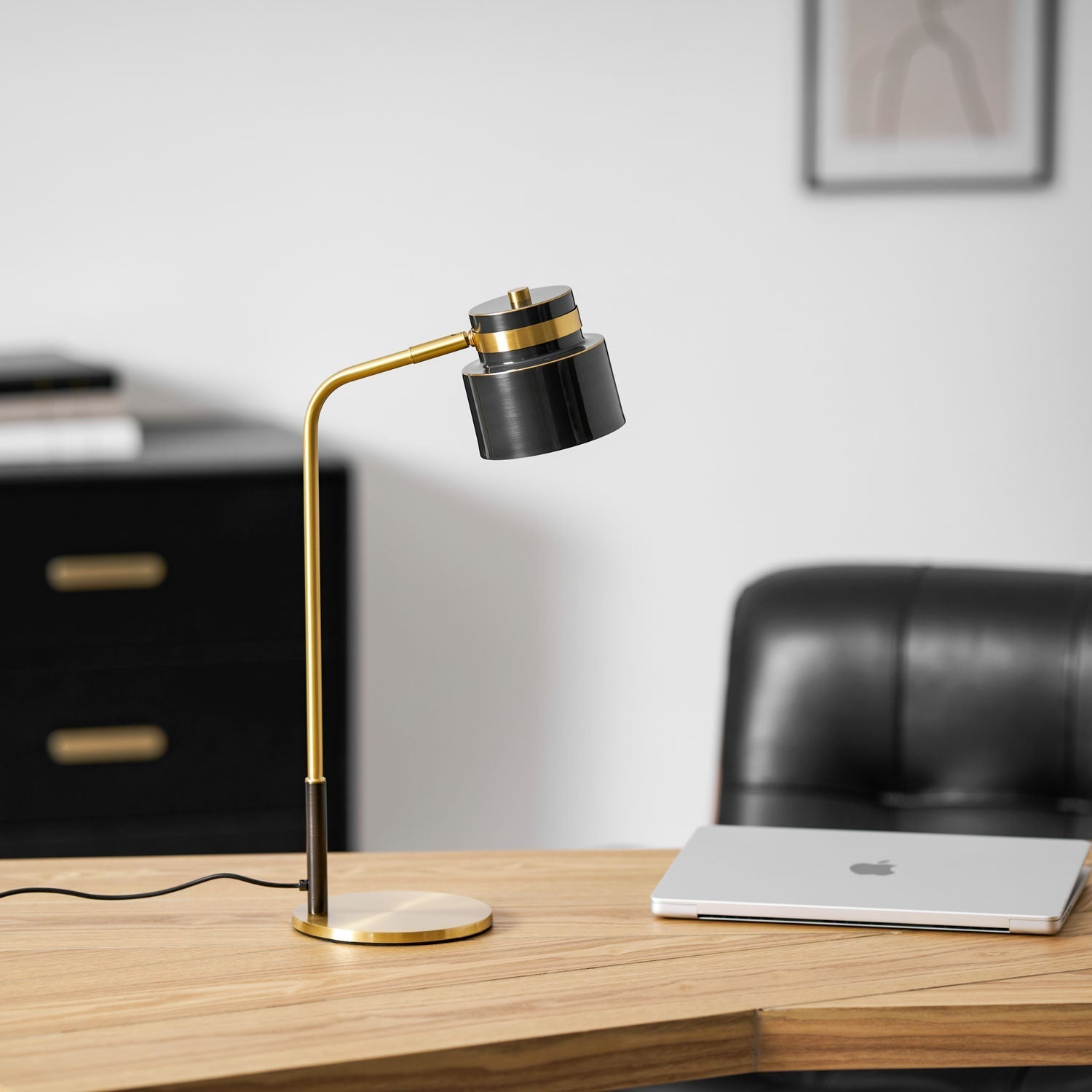 Brass Arc Task Lamp