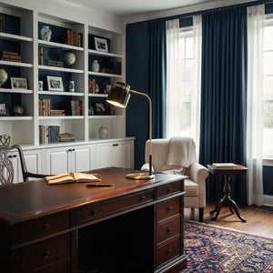 Brass Arc Task Lamp