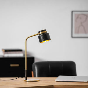 Brass Arc Task Lamp