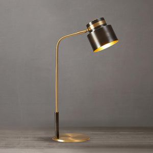 Brass Arc Task Lamp