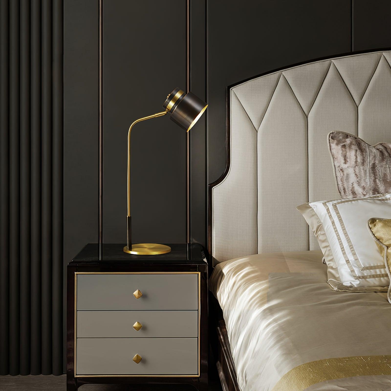 Brass Arc Task Lamp