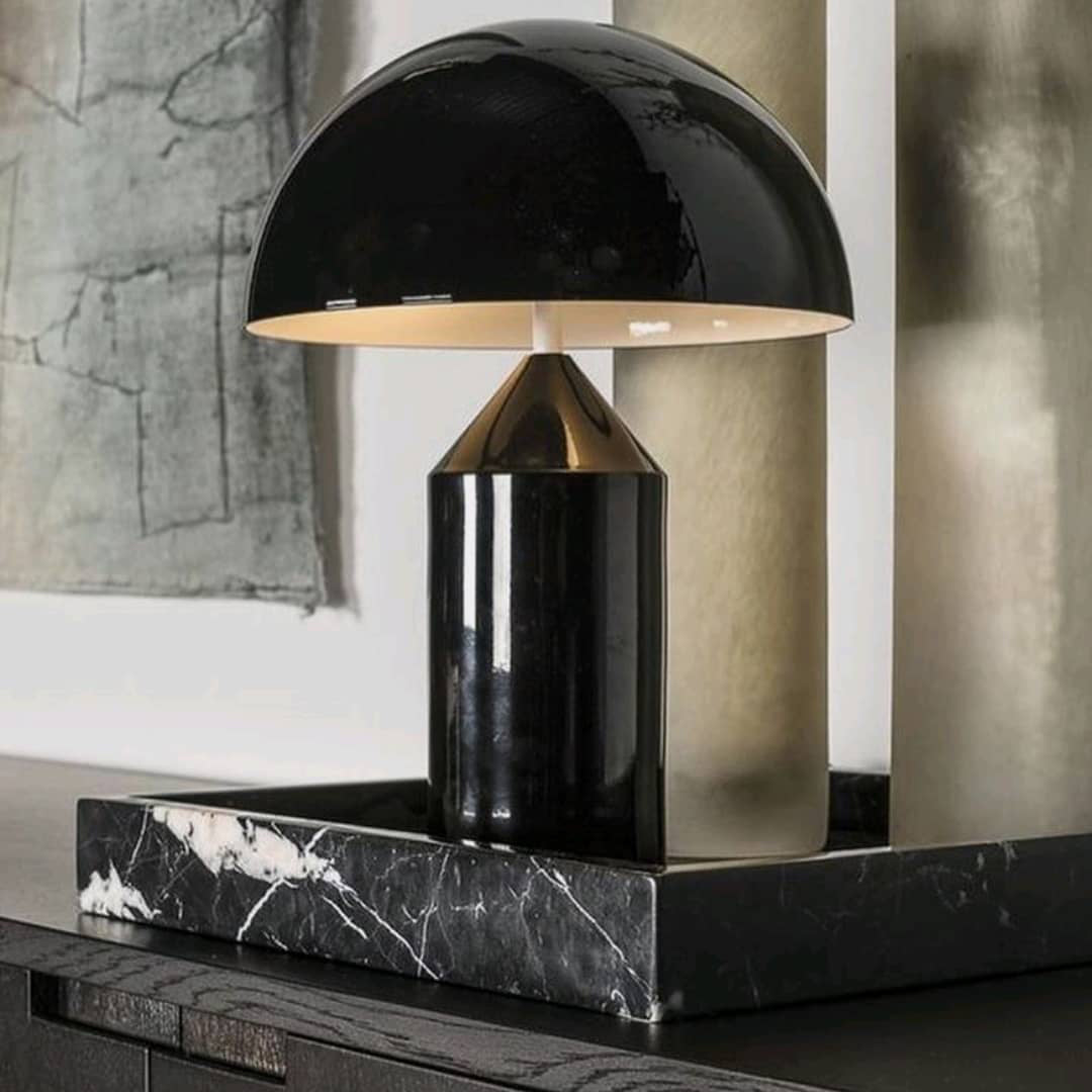 Sculpted Dome Lamp