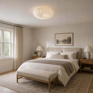 Ribbed Shell Ceiling Light