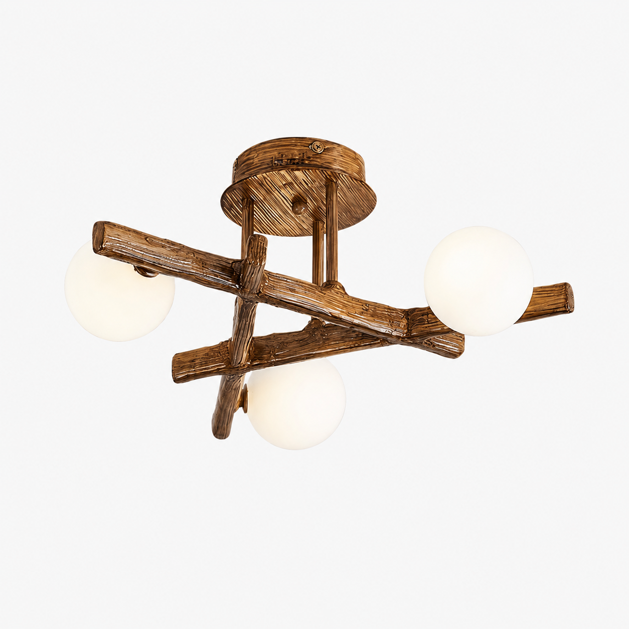 Branching Orb Chandelier