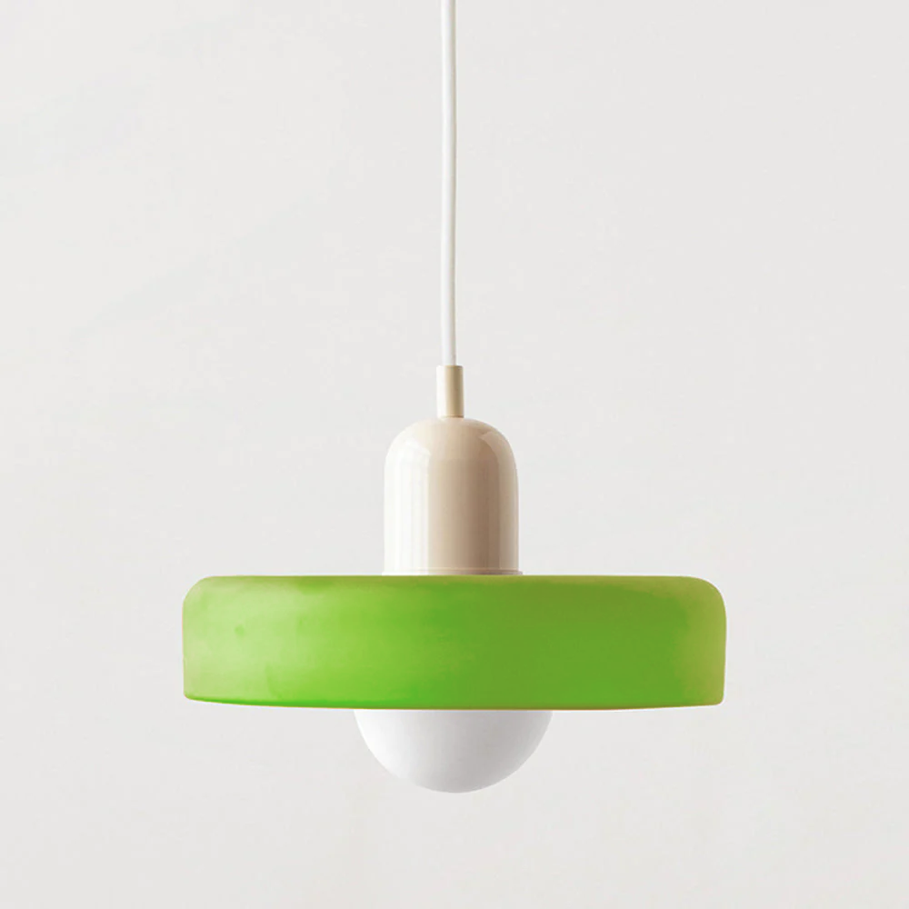 Bauhaus Glass Pendant