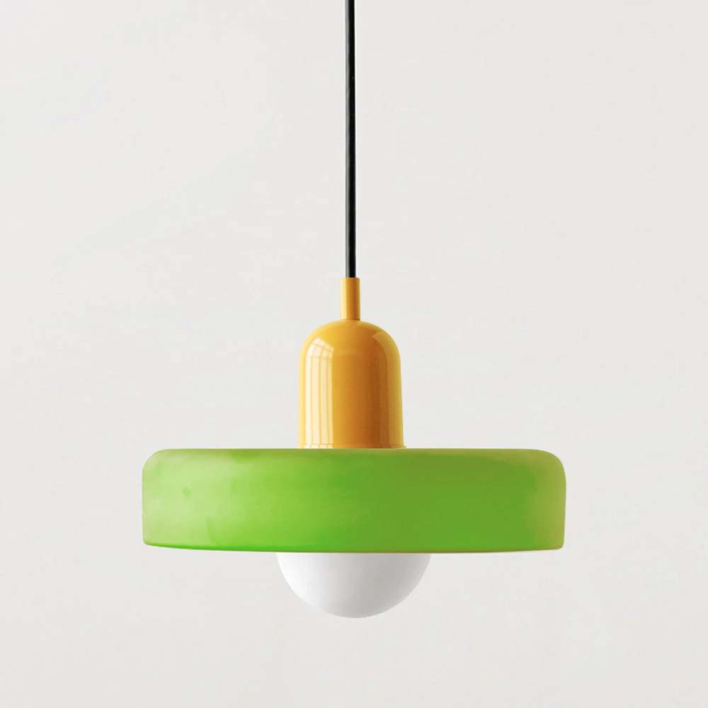 Bauhaus Glass Pendant