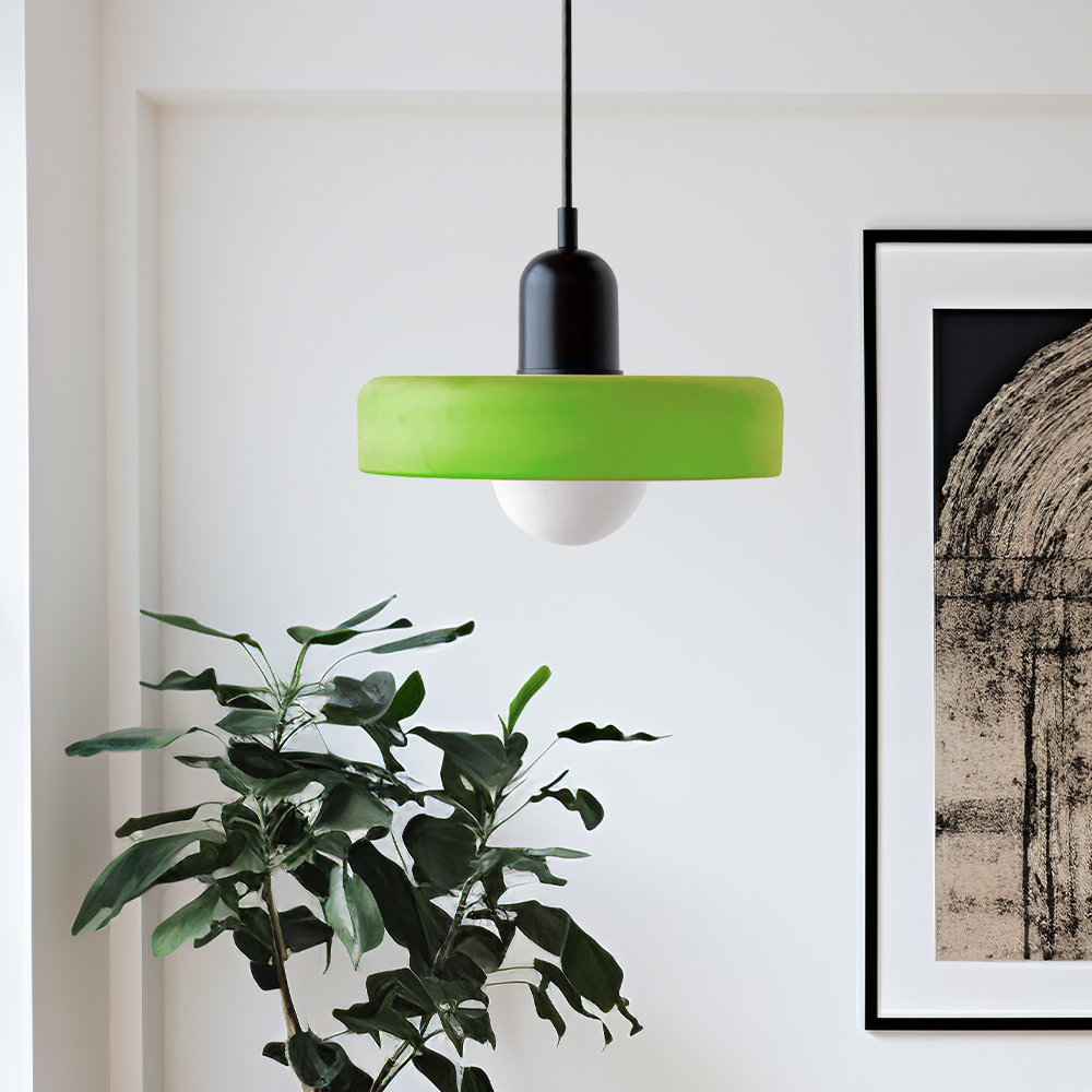 Bauhaus Glass Pendant