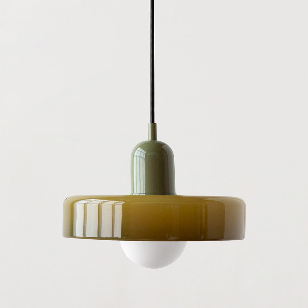 Bauhaus Glass Pendant