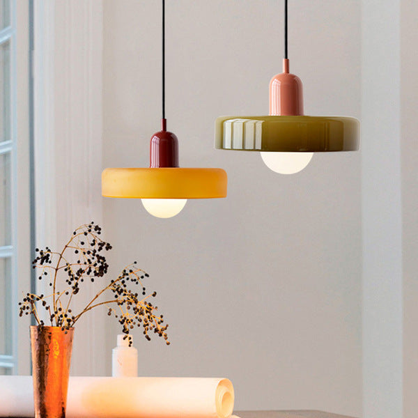 Bauhaus Glass Pendant