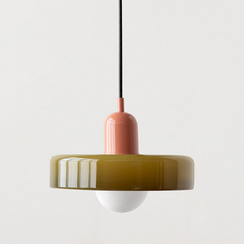 Bauhaus Glass Pendant