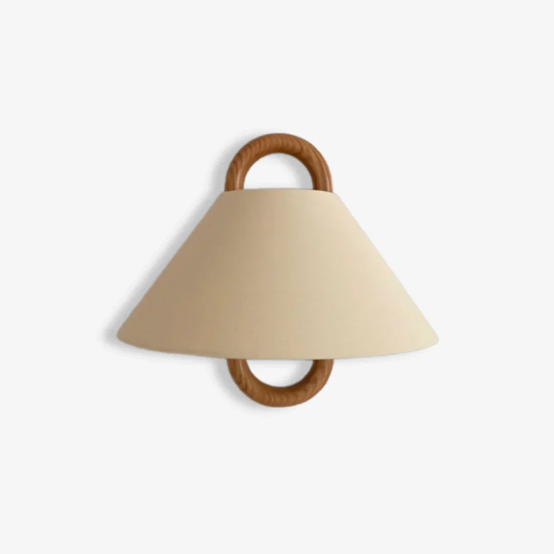 Tapered Wood Sconce