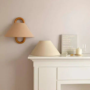 Tapered Wood Sconce