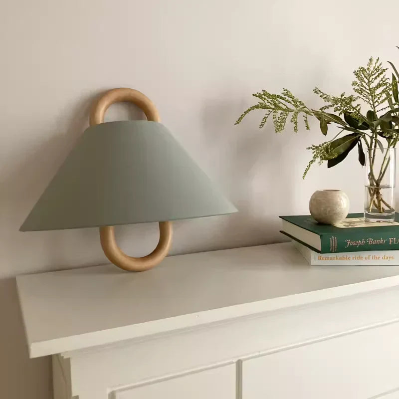 Tapered Wood Sconce