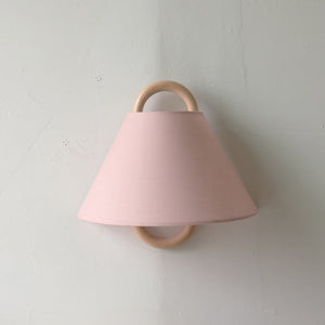 Tapered Wood Sconce